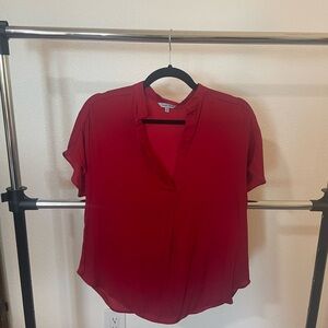 Naked Zebra Deep Red Blouse